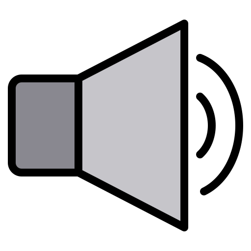 sonido xnimrodx Lineal Color icono