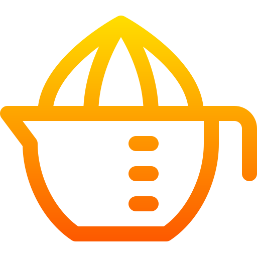 オレンジ Basic Gradient Lineal color icon
