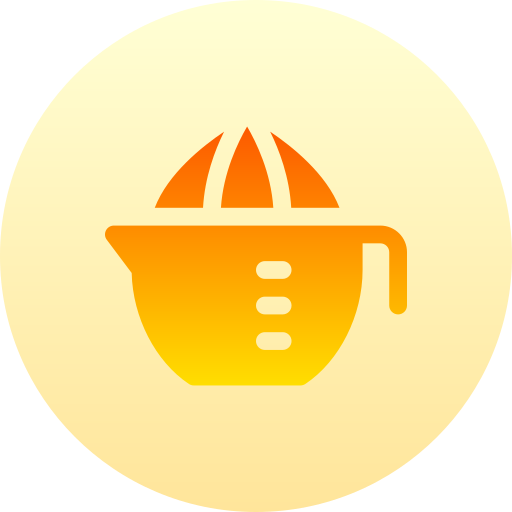 주황색 Basic Gradient Circular icon