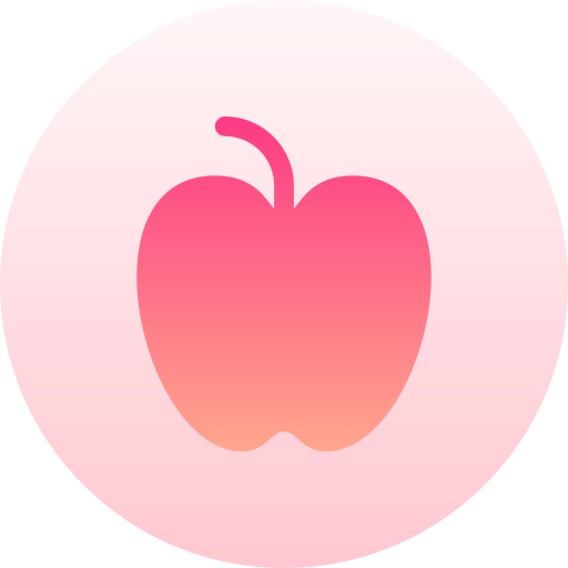 яблоко Basic Gradient Circular иконка
