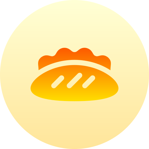 pan de molde Basic Gradient Circular icono