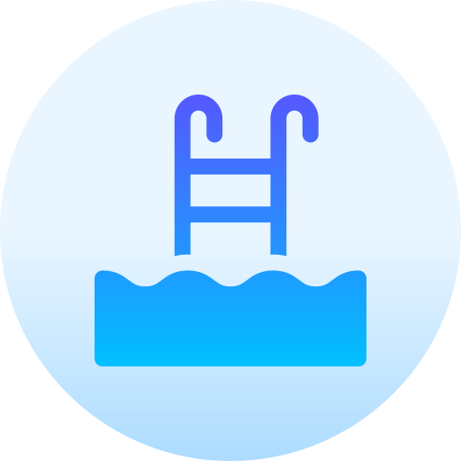 piscina Basic Gradient Circular icono