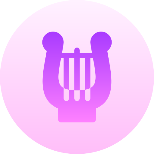 リラ Basic Gradient Circular icon