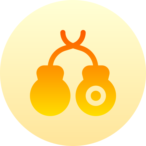 kastaniety Basic Gradient Circular ikona