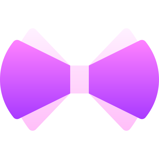 Bow tie Basic Gradient Gradient icon