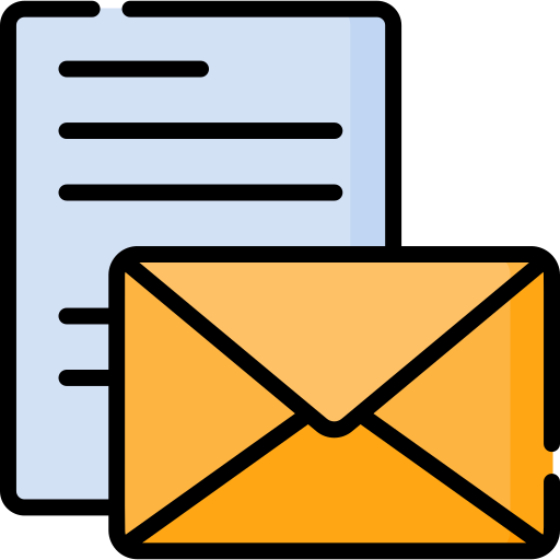 email Special Lineal color icono