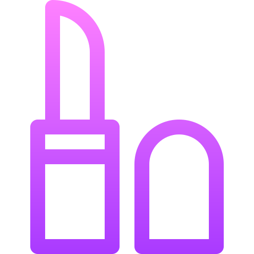 Lipstick Basic Gradient Lineal color icon