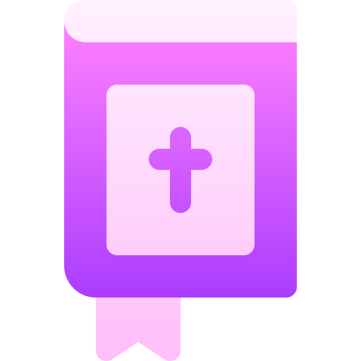 bijbel Basic Gradient Gradient icoon