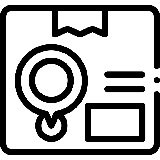 scatola Detailed Rounded Lineal icona