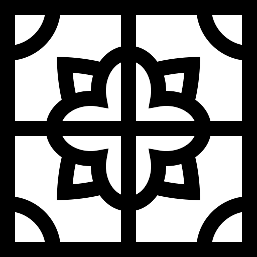 carrelage Basic Straight Lineal Icône