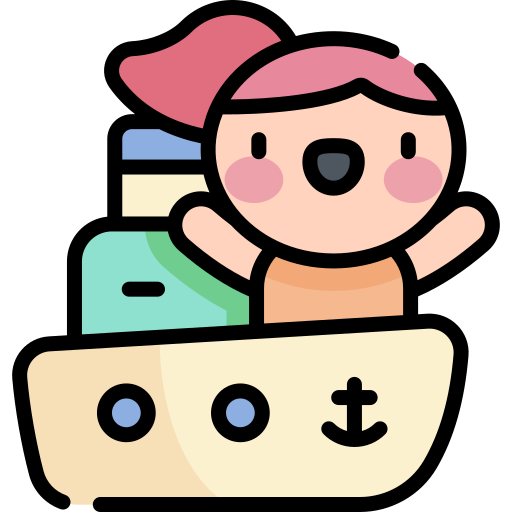 schiff Kawaii Lineal color icon