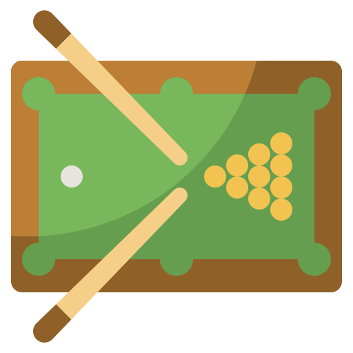 Snooker Surang Flat icon
