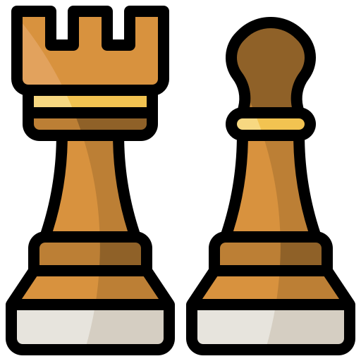 scacchi Surang Lineal Color icona