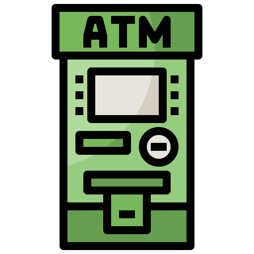 atm Surang Lineal Color icona