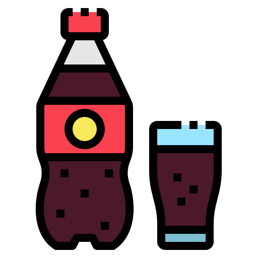 Soda Generic Outline Color icon