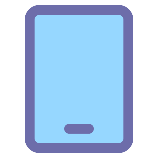 smartphone Generic Outline Color icon