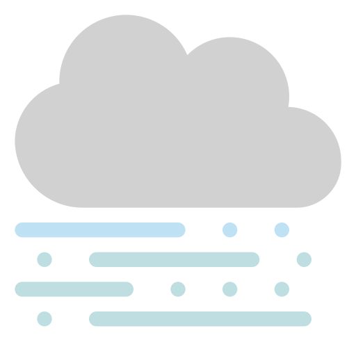 Cloudy Generic Flat icon