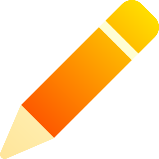 鉛筆 Basic Gradient Gradient icon