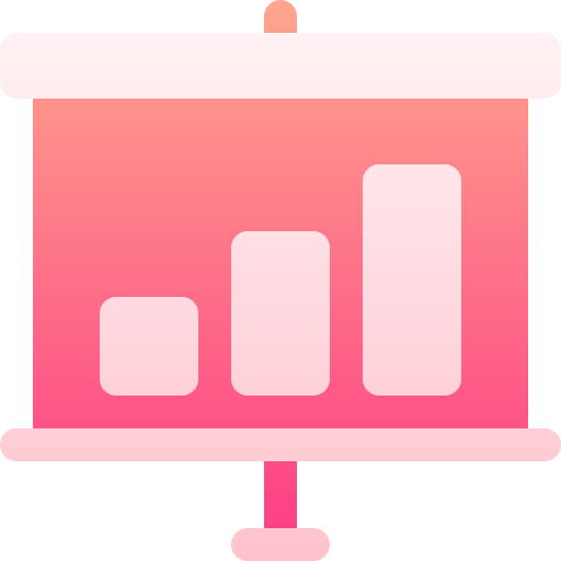 プロジェクター Basic Gradient Gradient icon
