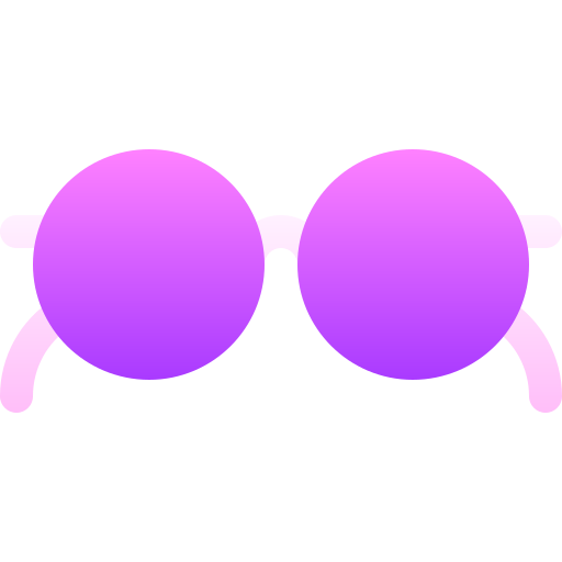 Sunglasses Basic Gradient Gradient icon