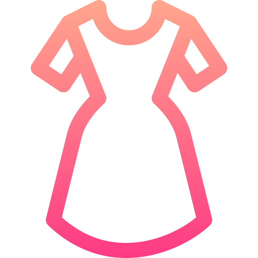 Dress Basic Gradient Lineal color icon