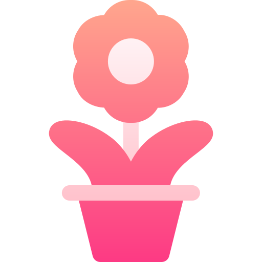 Flower Basic Gradient Gradient icon