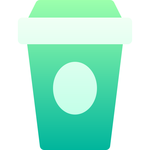 Кофейная чашка Basic Gradient Gradient иконка