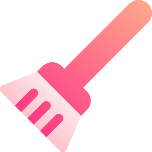 Broom Basic Gradient Gradient icon