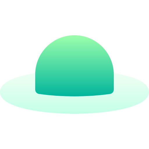 Шляпа памела Basic Gradient Gradient иконка