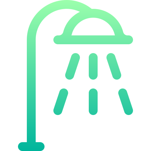 Shower head Basic Gradient Lineal color icon