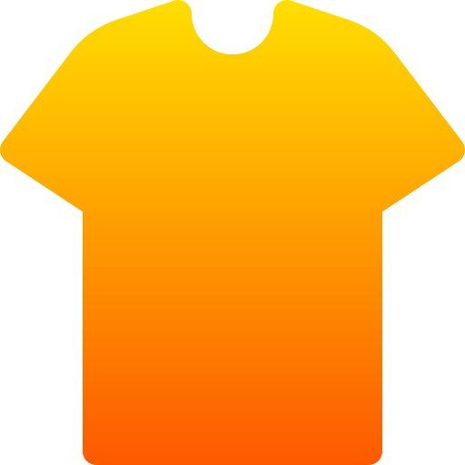 T shirt Basic Gradient Gradient icon