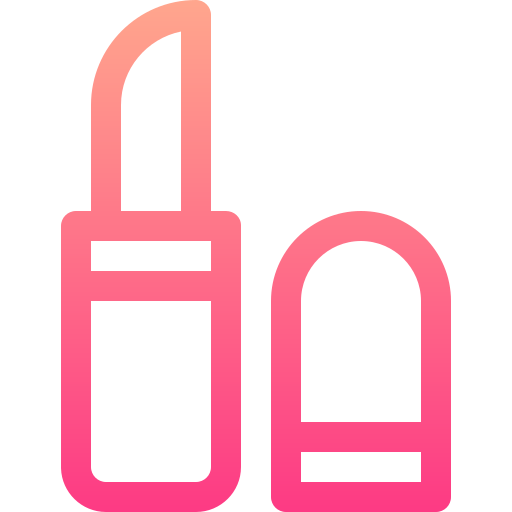 Lipstick Basic Gradient Lineal color icon