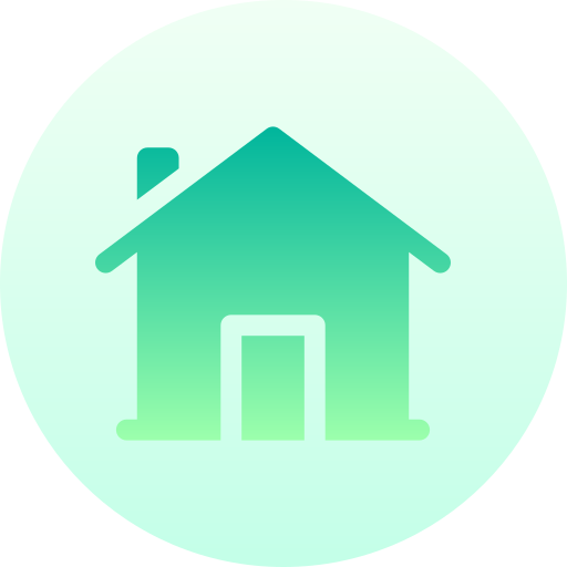 집 Basic Gradient Circular icon
