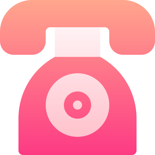 telefon Basic Gradient Gradient ikona