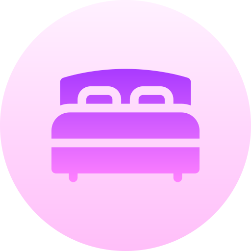 Двуспальная кровать Basic Gradient Circular иконка