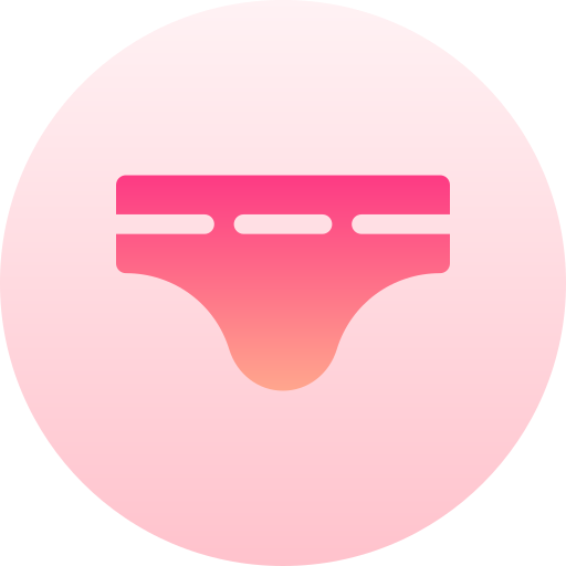 Underwear Basic Gradient Circular icon