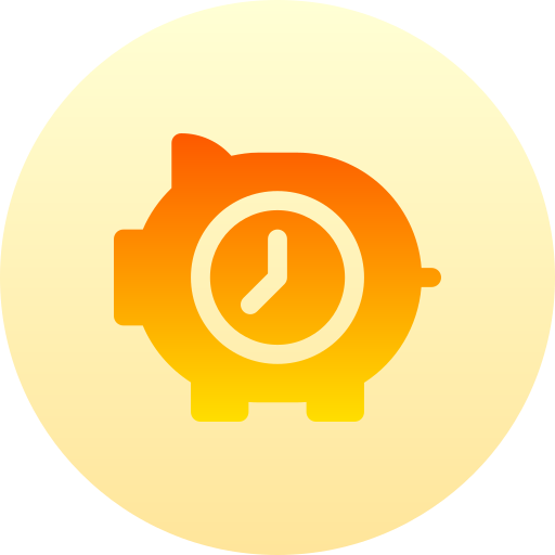 salvar Basic Gradient Circular icono