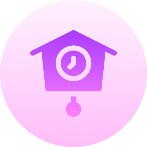 wanduhr Basic Gradient Circular icon