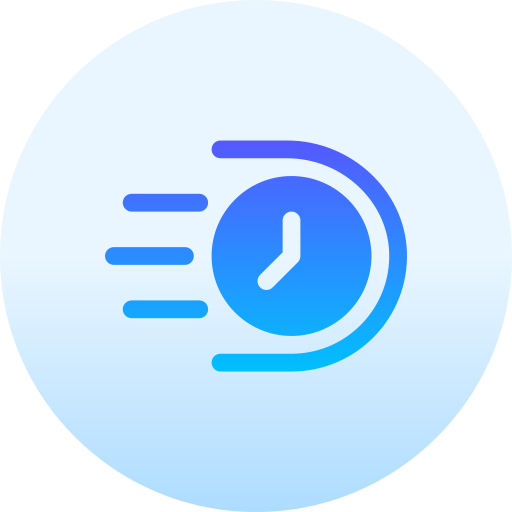 ストップウォッチ Basic Gradient Circular icon