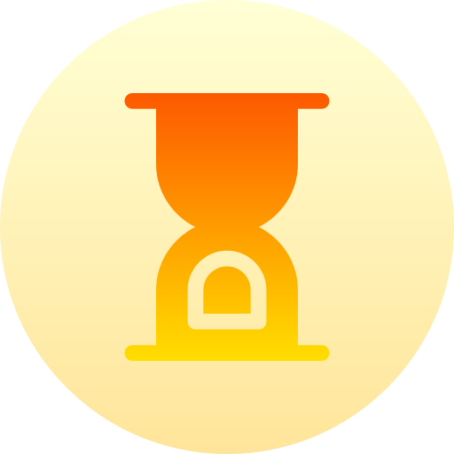 sanduhr Basic Gradient Circular icon