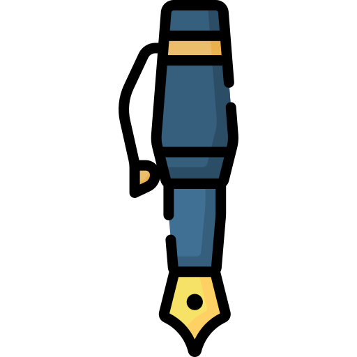 Fountain pen Special Lineal color icon