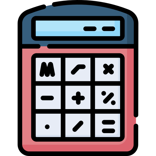 Calculator Special Lineal color icon