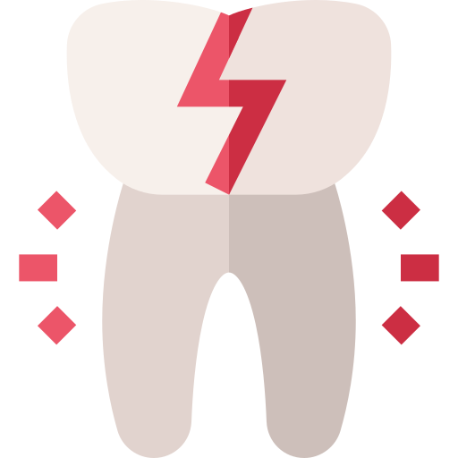 Toothache Basic Straight Flat icon
