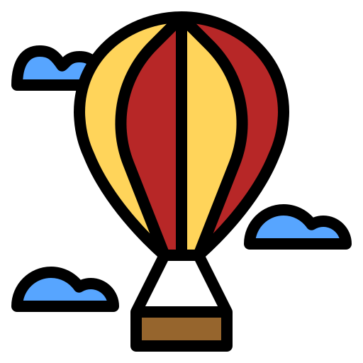 Воздушный шар dDara Lineal Color иконка