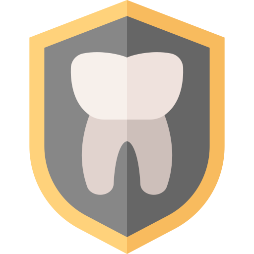 Dental insurance Basic Straight Flat icon