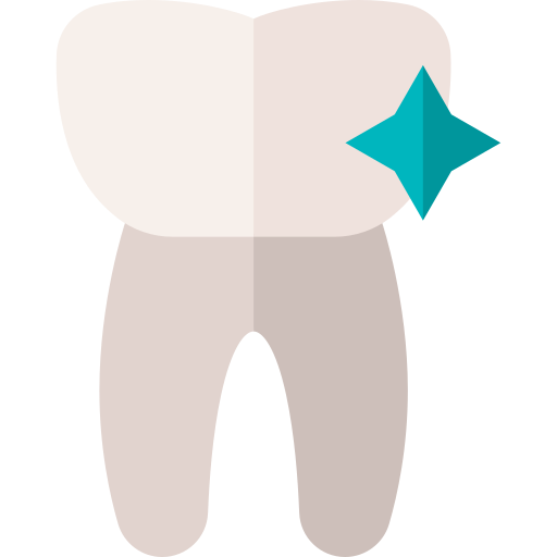 dente Basic Straight Flat icona