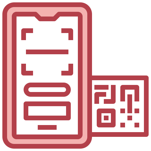 Qr code Surang Red icon