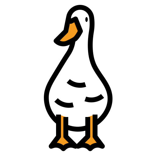 Duck dDara Lineal Color icon