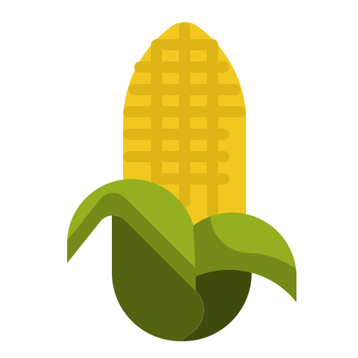 maíz dDara Flat icono