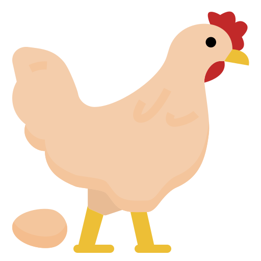 Poultry dDara Flat icon